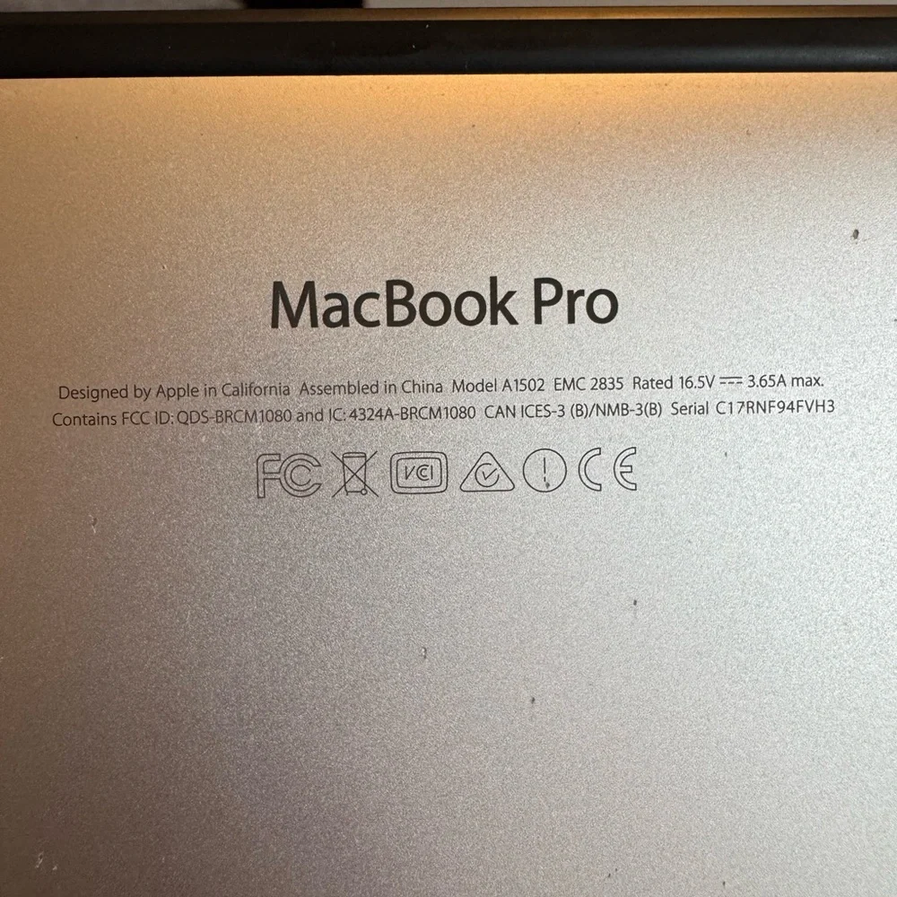 Apple MacBook Pro 13 inch